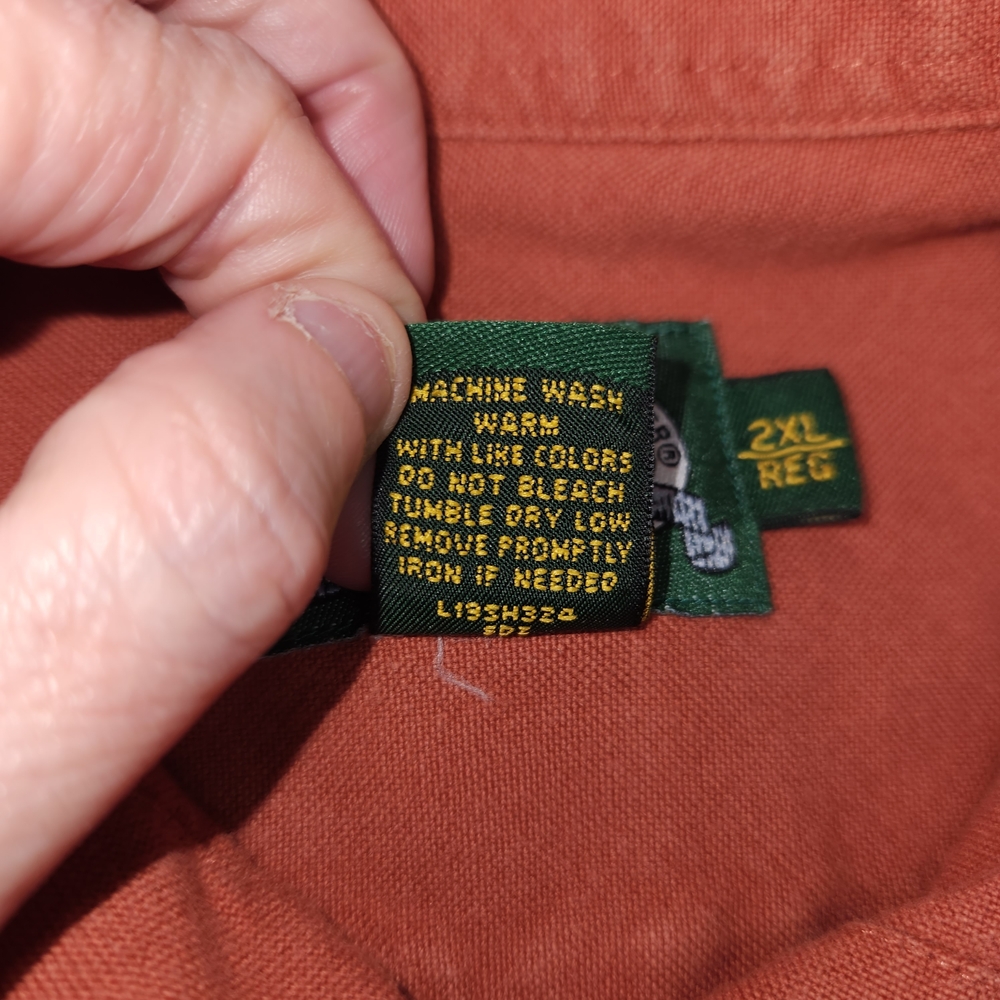 ⭐️Cabela’s Women’s Button-Up Shirt – Rustic Orange | Size 2XL 🌵 - Picture 4 of 7